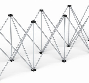 2000mm x 520mm Riser Legs